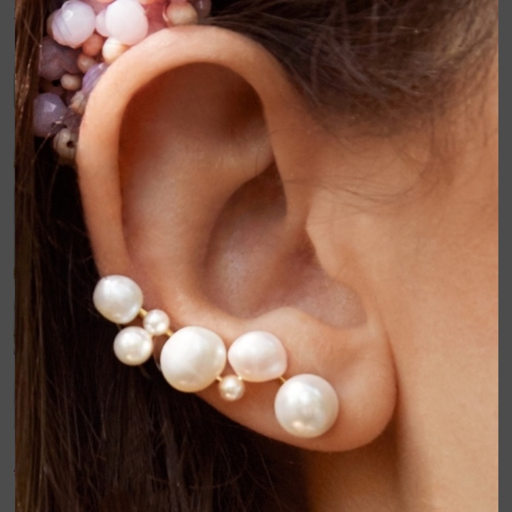 Baublebar Soraida Pearl Ear Crawlers